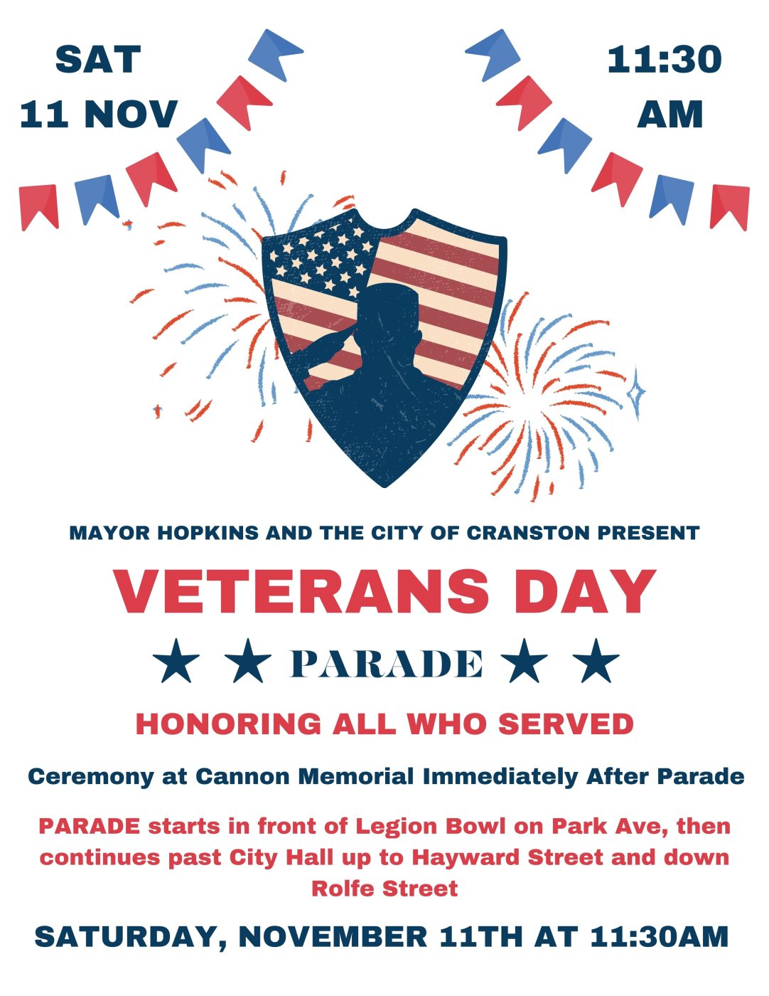 2023 Veterans Day Parade